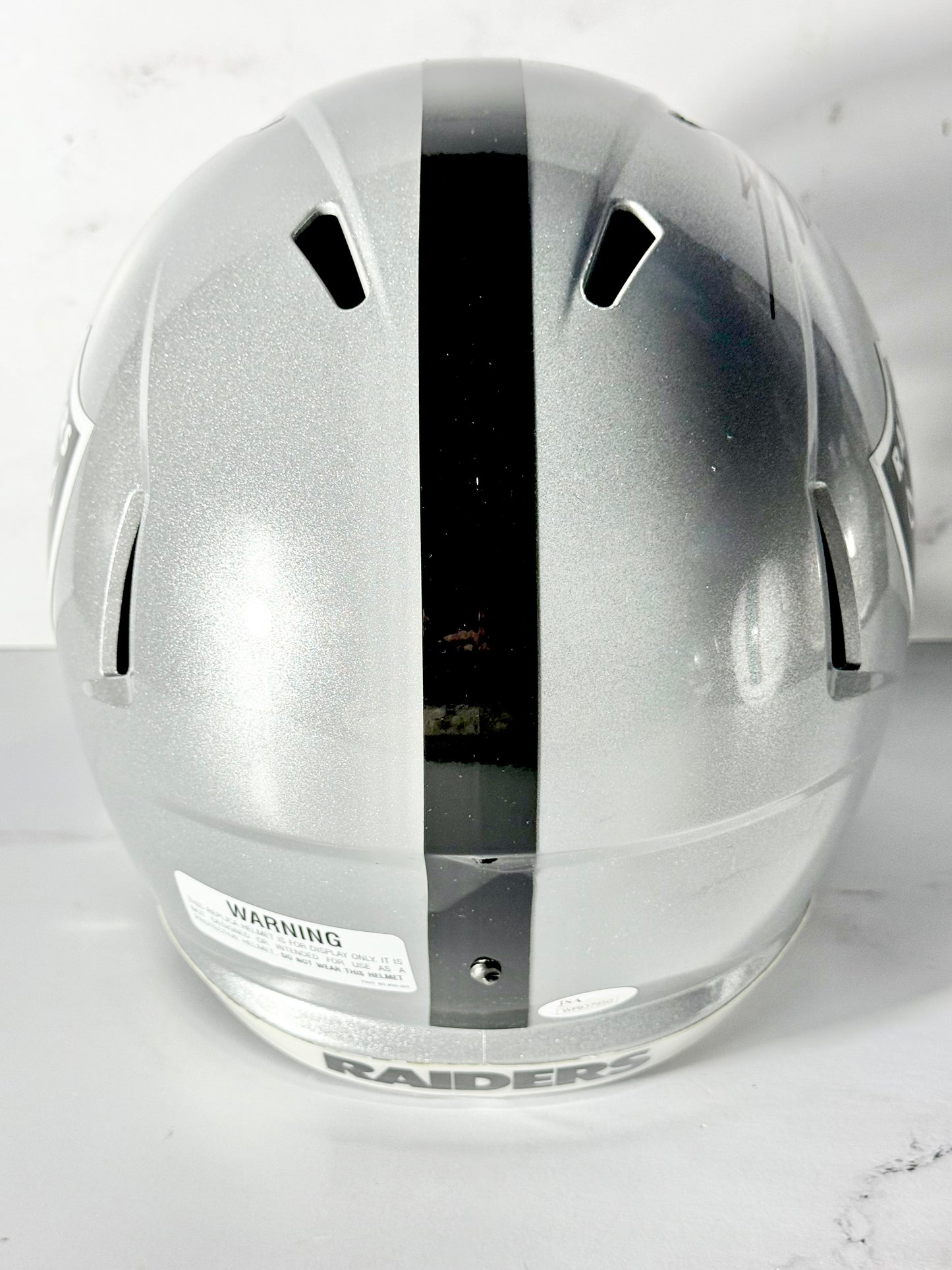 Jordy Nelson Signed Raiders Full Size Replica Helmet JSA Certified