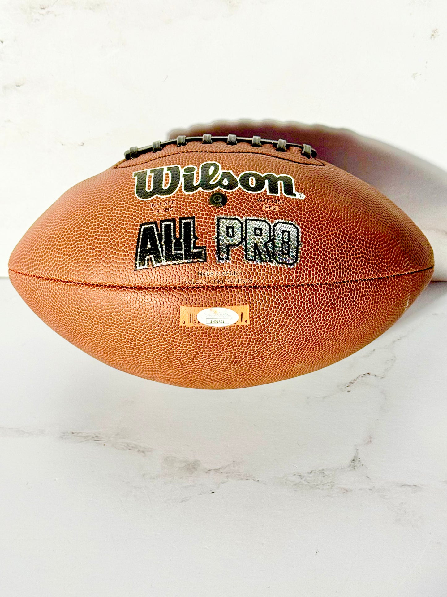 Larry Fitzgerald Signed Cardinals Football JSA Certified