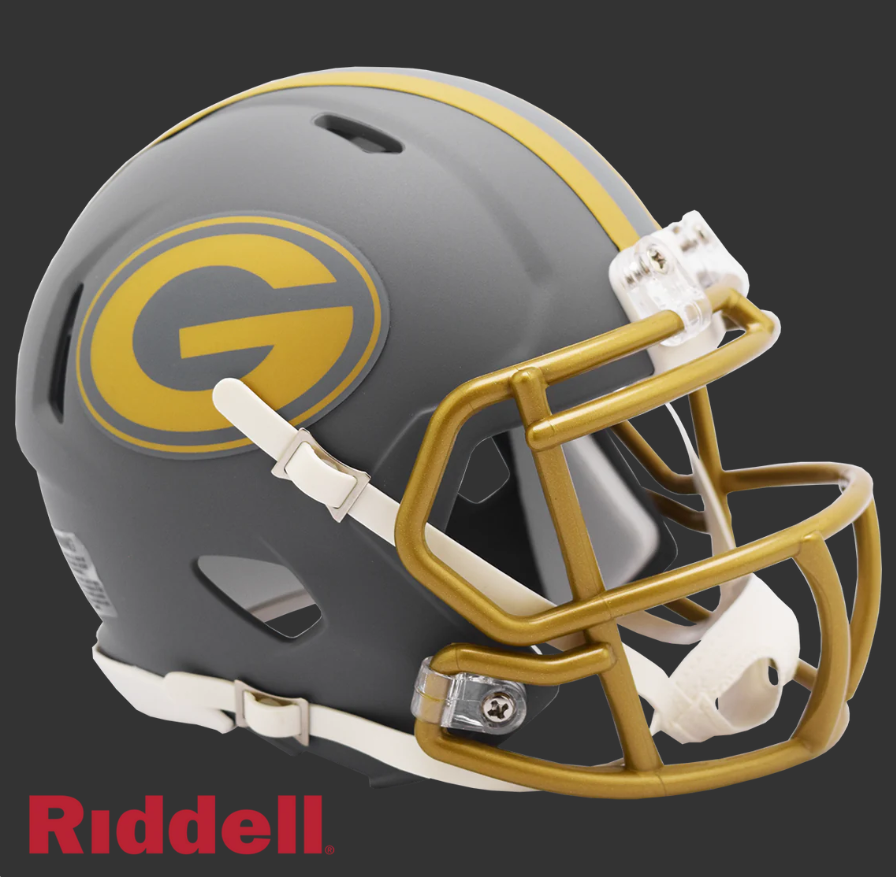 GREEN BAY PACKERS SLATE MINI HELMET