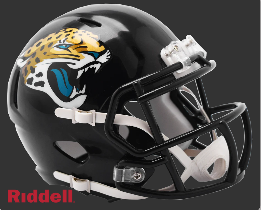 JACKSONVILLE JAGUARS CURRENT STYLE SPEED MINI HELMET