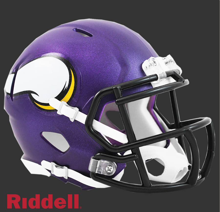 MINNESOTA VIKINGS CURRENT STYLE SPEED MINI HELMET