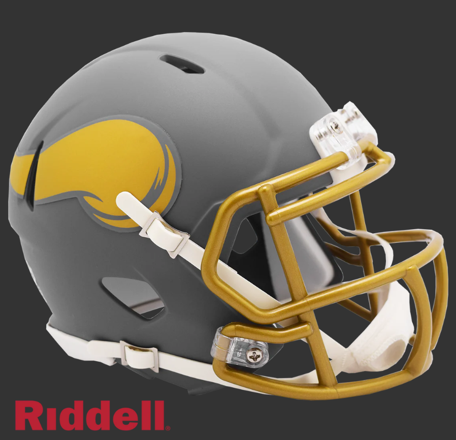 MINNESOTA VIKINGS SLATE MINI HELMET