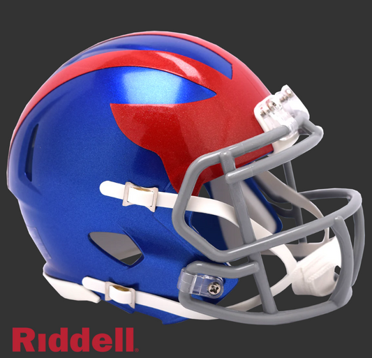 NEW YORK GIANTS 2024 ON FIELD ALTERNATE STYLE SPEED MINI HELMET