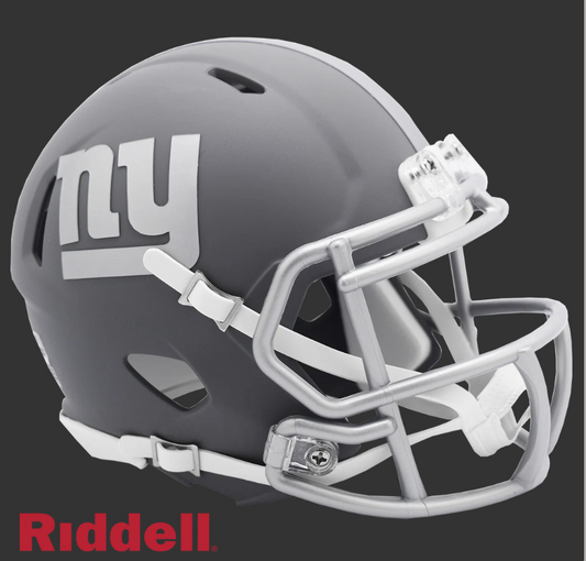 NEW YORK GIANTS SLATE MINI HELMET