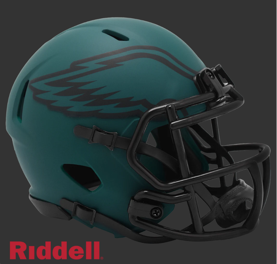 PHILADELPHIA EAGLES RAVE MINI HELMET