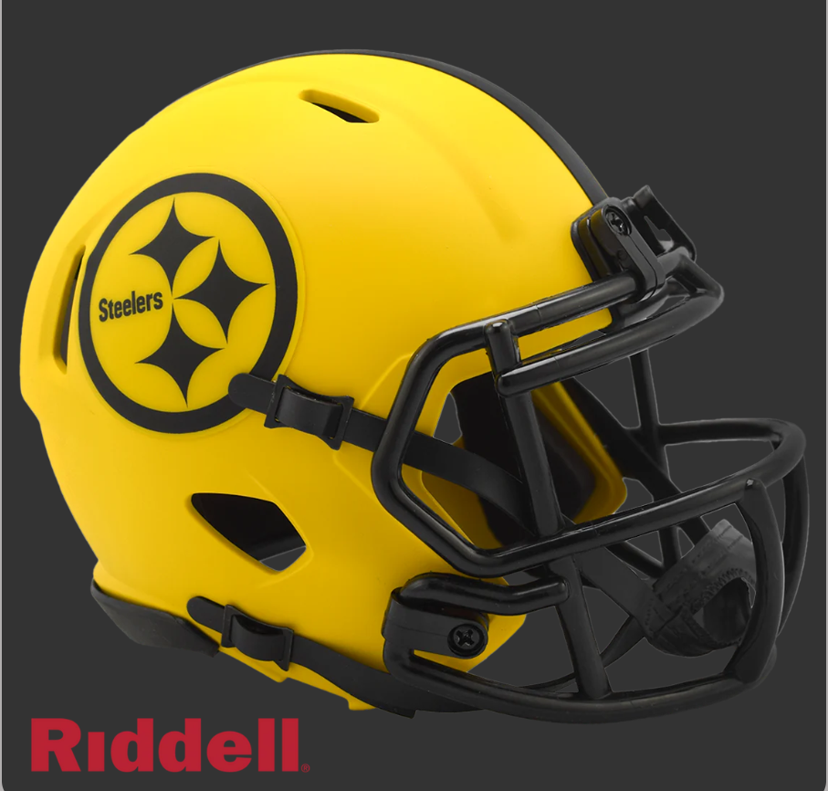 PITTSBURGH STEELERS RAVE MINI HELMET