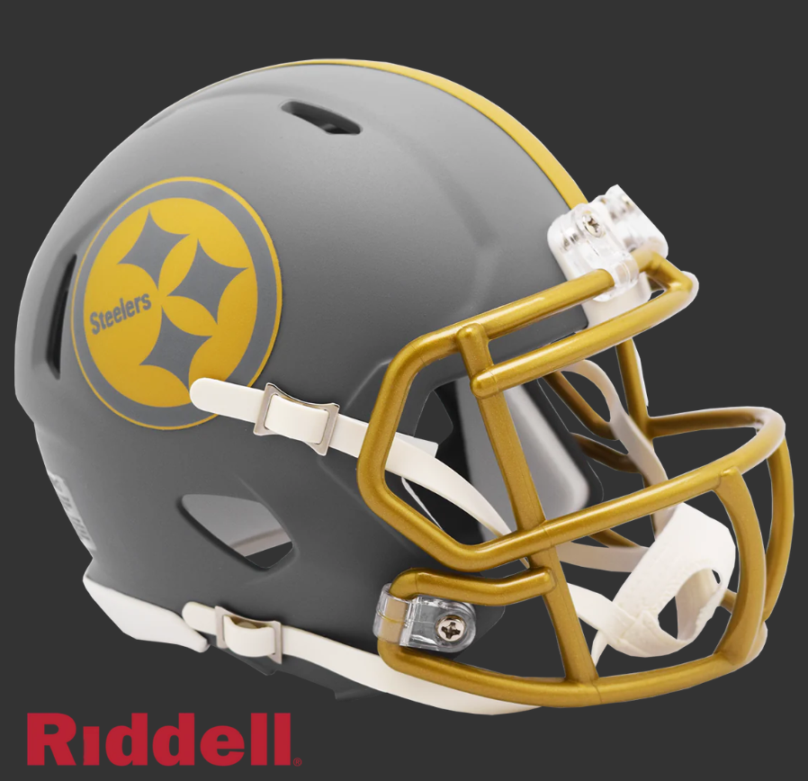 PITTSBURGH STEELERS SLATE MINI HELMET