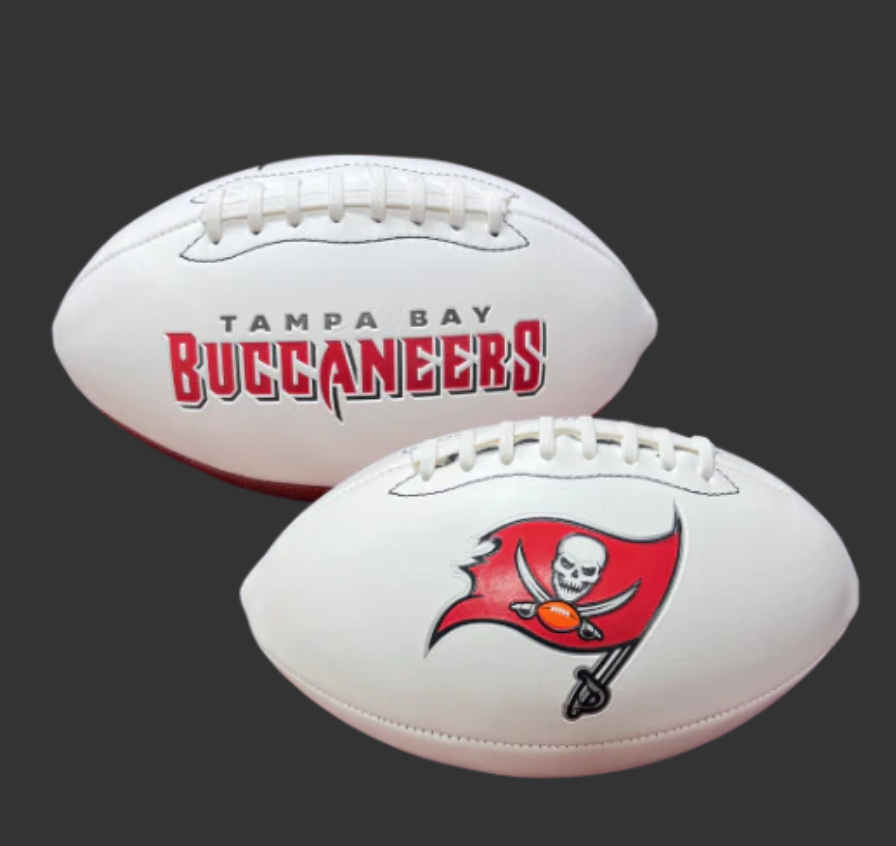 TAMPA BAY BUCCANEERS EMBOSSED NFL SIGNATURE SERIES FOOTBALL