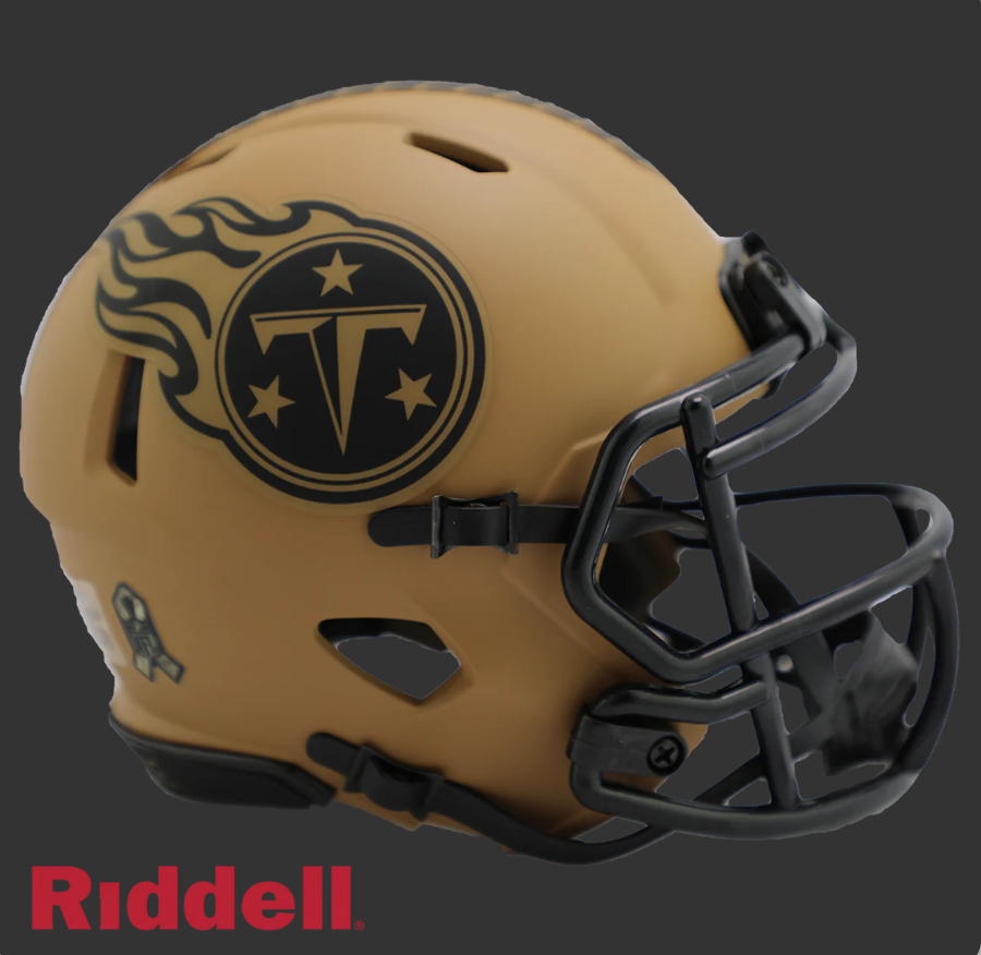 TENNESSEE TITANS SALUTE TO SERVICE 23 MINI HELMET
