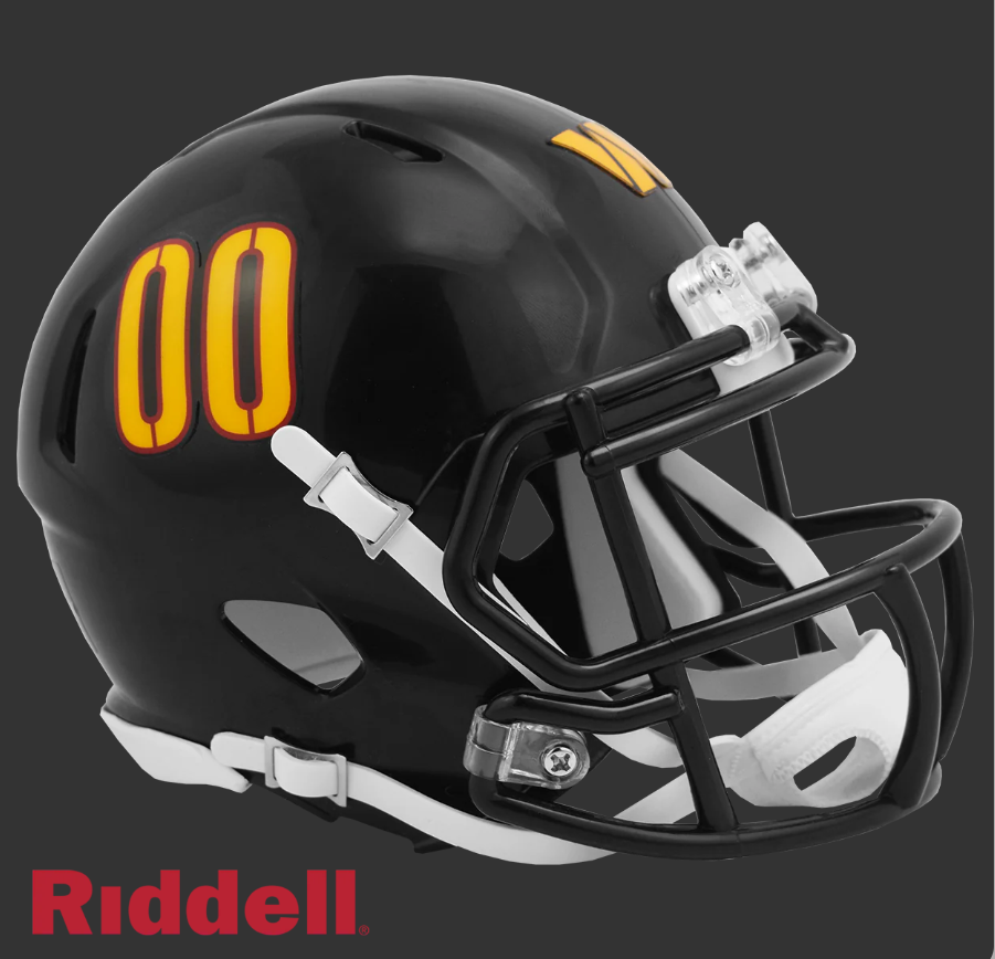 WASHINGTON COMMANDERS 2022 ON FIELD ALTERNATE STYLE SPEED MINI HELMET
