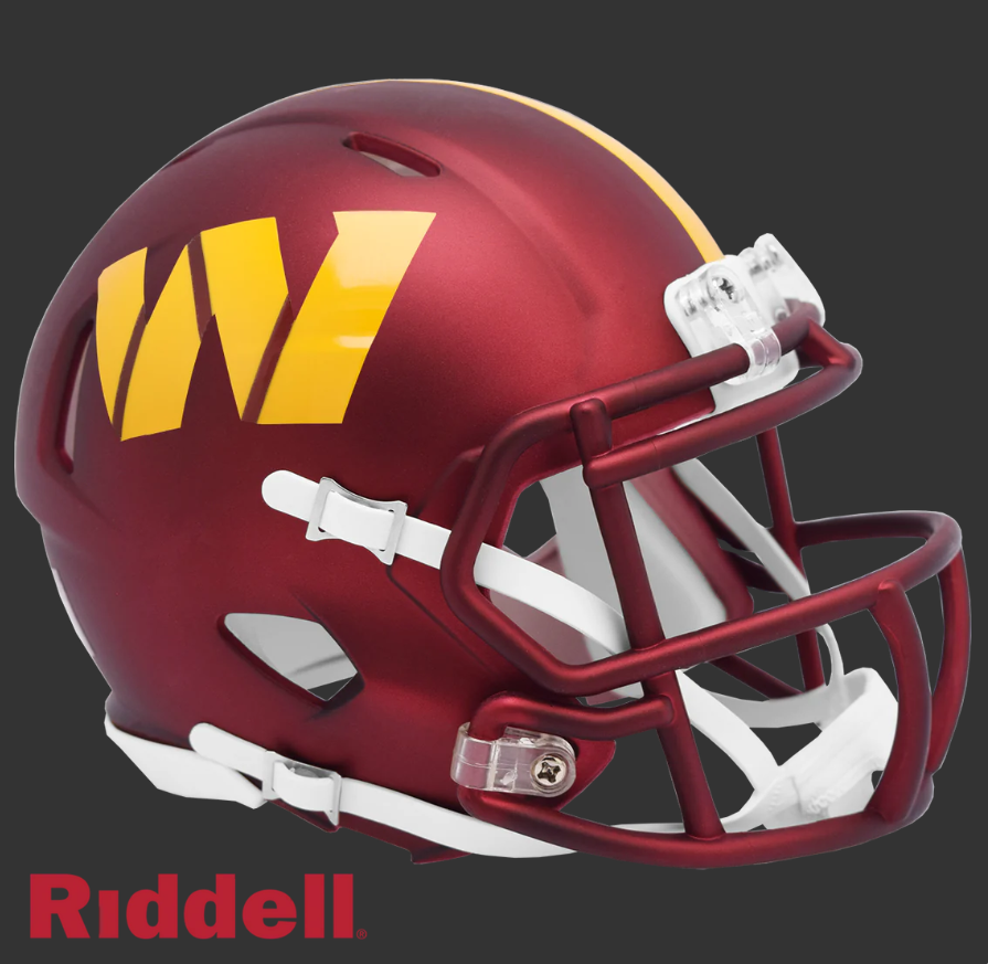 WASHINGTON COMMANDERS CURRENT STYLE SPEED MINI HELMET