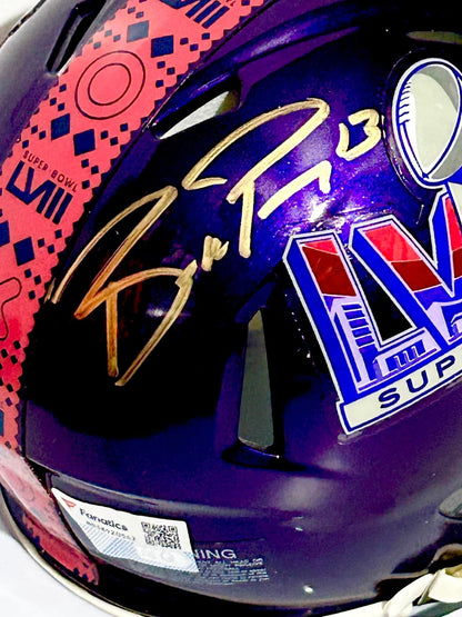 Brock Purdy Signed Super Bowl Mini Helmet Fanatic Certified