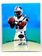 Rae Carruth Signed 1997 Jumbo Leaf Card (8x10) JSA Certified