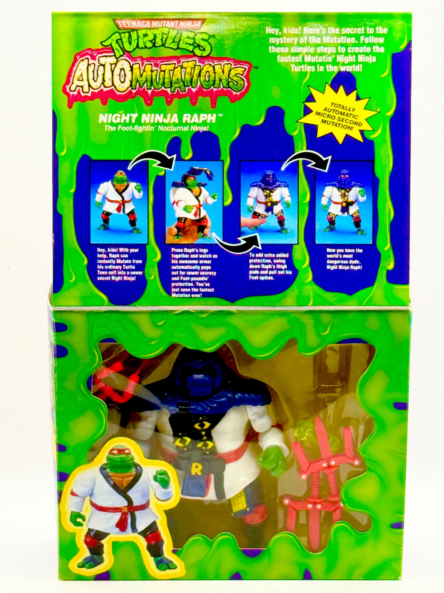 1993 TMNT Night Ninja Raph Automutations NIB