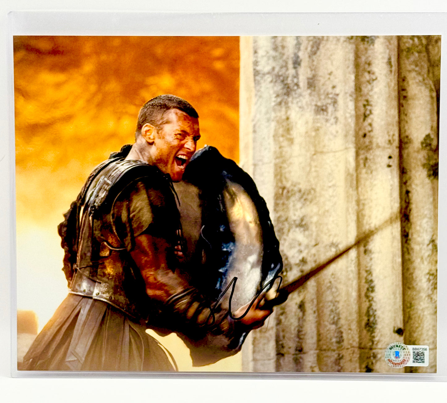 Sam Worthington Clash of the Titans Signed 8x10 Photo Beckett Certified