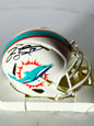 Jason Taylor Signed Dolphins Mini Helmet JSA Certified