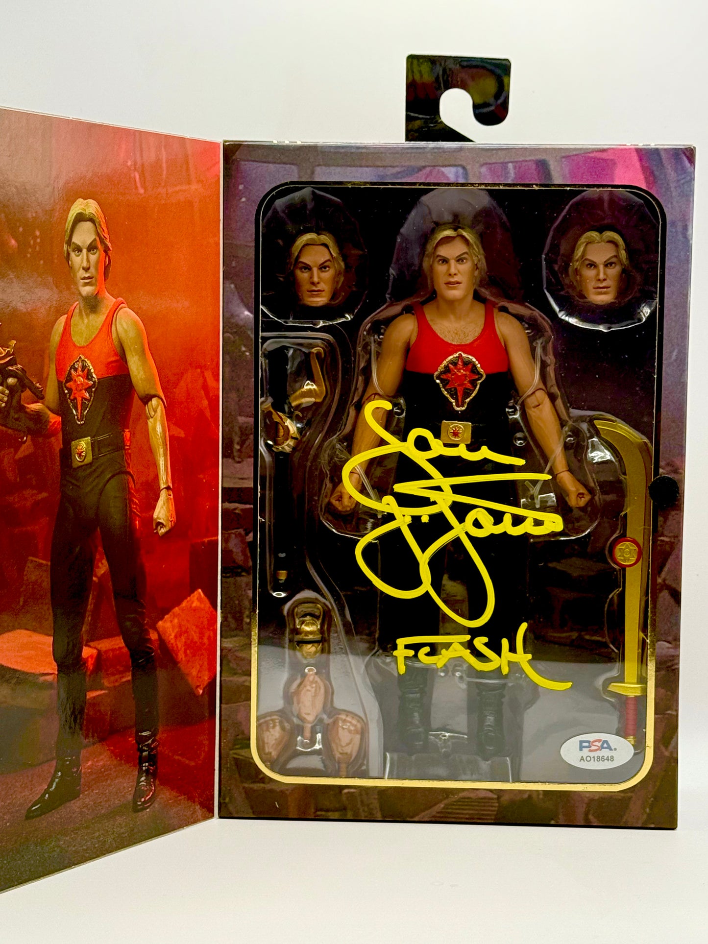 Sam Jones Signed Flash Gordon NECA Figure PSA Certified