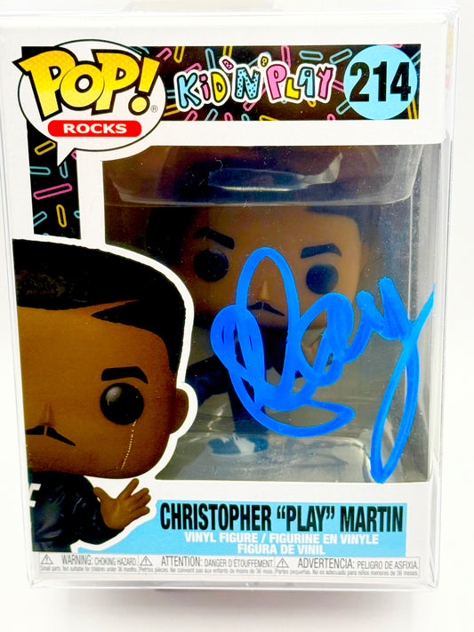 Christopher Martin Kid N Play Signed Funko Pop JSA Certified