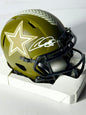 Ceedee Lamb Signed Cowboys STS 1 Mini Helmet Fanatic Certified