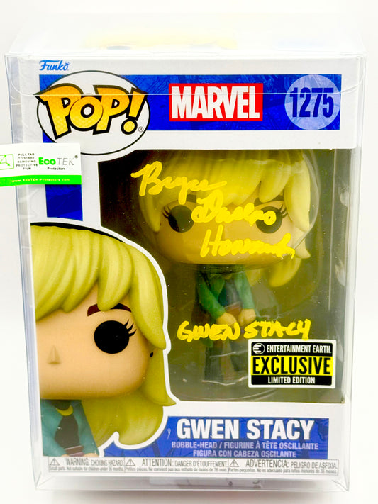 Bryce Dallas Howard Spider-Man Signed Funko Pop Beckett Certified