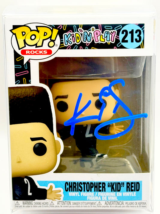 Christopher Reid Kid N Play Signed Funko Pop JSA Certified