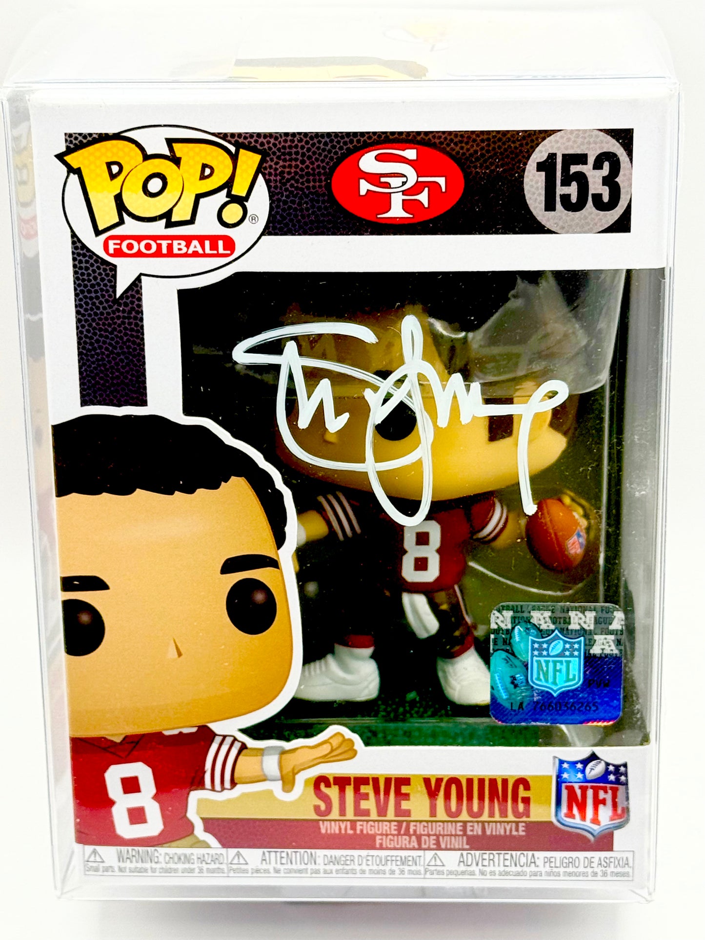 Steve Young 49ers Signed Funko Pop Beckett Certified