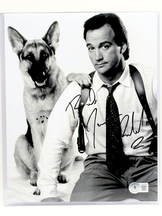 Jim Belushi K-9 Signed 8x10 Photo Beckett Certified