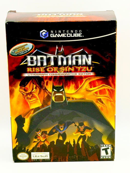 Batman Rise of Sin Tzu Nintendo GameCube Box Set NIB