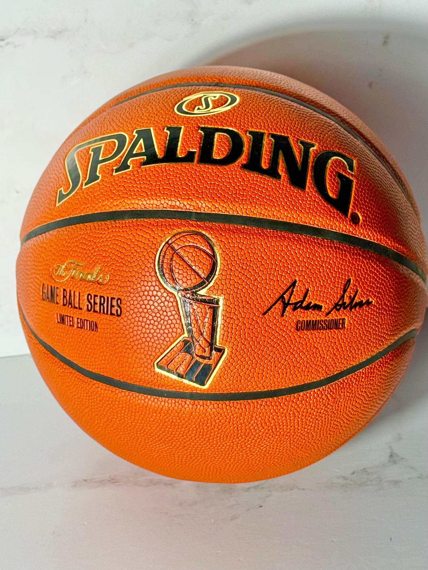 Nikola Jokic Signed Nuggets Championship Basketball (The Joker #15) JSA Certified