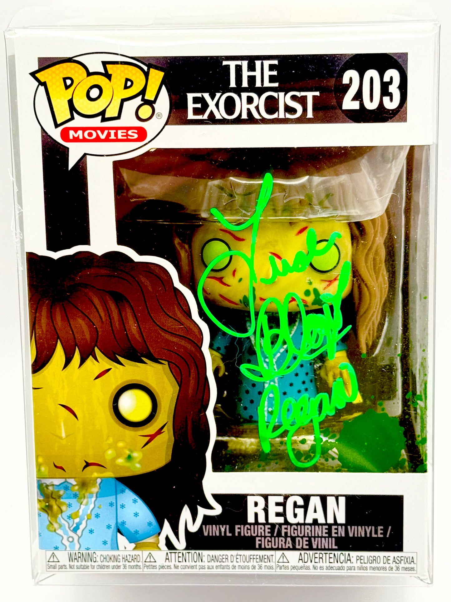 Linda Blair Exorcist Signed Funko Pop Beckett Certified