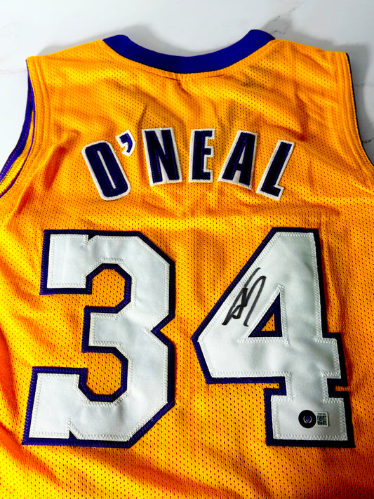 Shaquille O’Neil Signed Lakers Jersey Beckett Certified (stock photo)