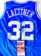 Christian Laettner Signed Duke Timberwolves Jersey JSA Certified