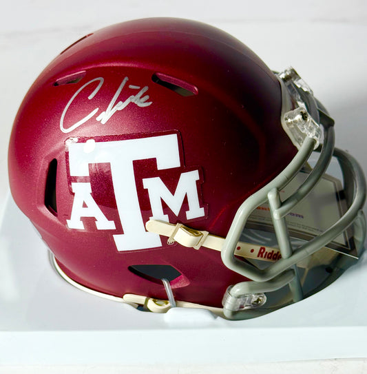 Christian Kirk Signed A&M (Jaguars) Mini Helmet TriStar Certified