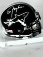 Lawrence Taylor Signed Any Given Sunday Mini Helmet JSA Certified