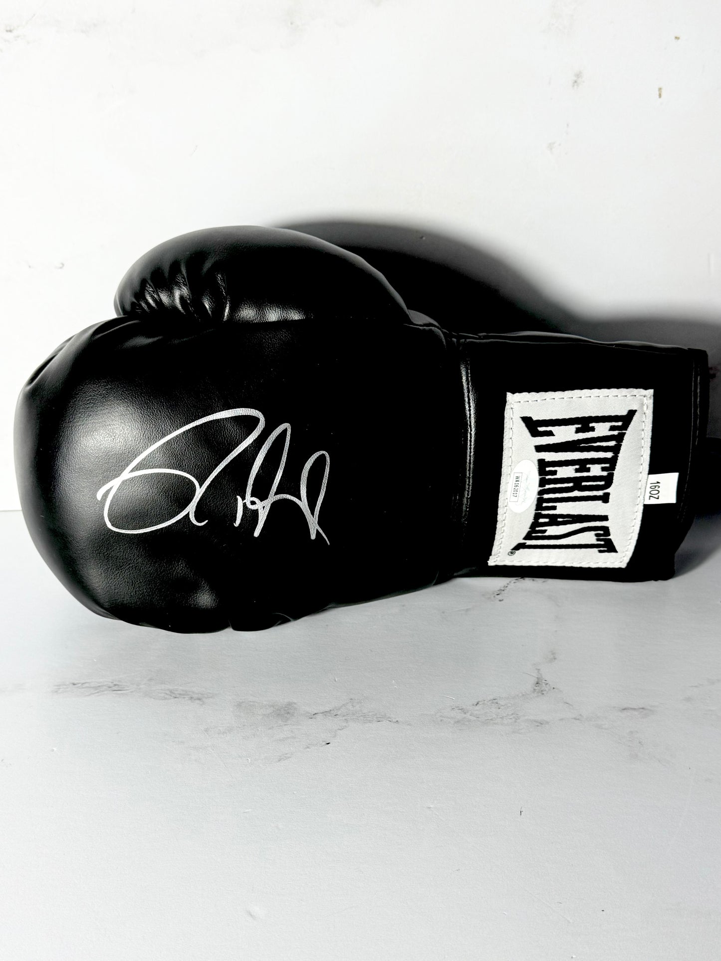 Roy Jones Jr. Signed Black Boxing Glove JSA Certified