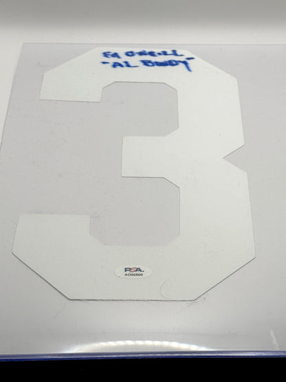 Ed O’Neill Al Bundy Signed Jersey #3 PSA Certified RARE