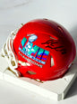 Isiah Pacheco Signed Chiefs SB Mini Helmet JSA Certified