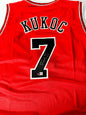 Tony Kukoc Signed Bulls Jersey Beckett Certified (stock photo)