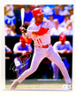 Barry Larkin Signed 8x10 Photo Beckett Certified