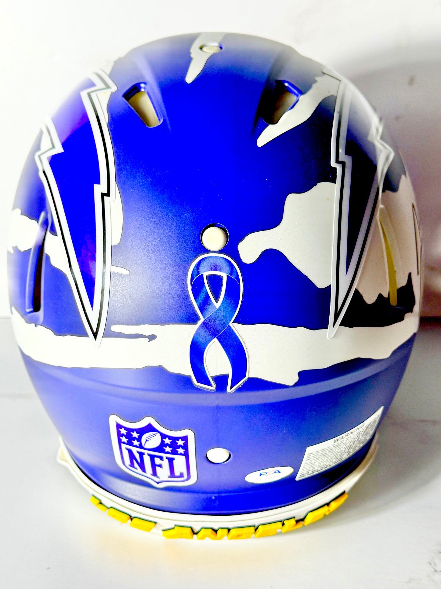 Justin Herbert Signed Chargers Custom Fully loaded Full Size Authentic Helmet PSA Certified