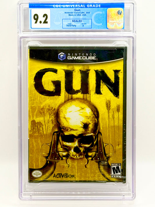 Gun Nintendo GameCube CGC Graded 9.2 A