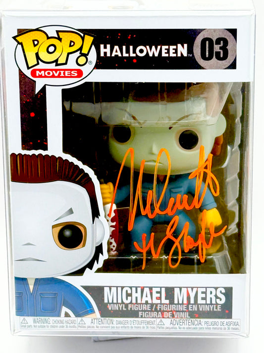 Nick Castle Halloween Signed Funko Pop JSA Certified