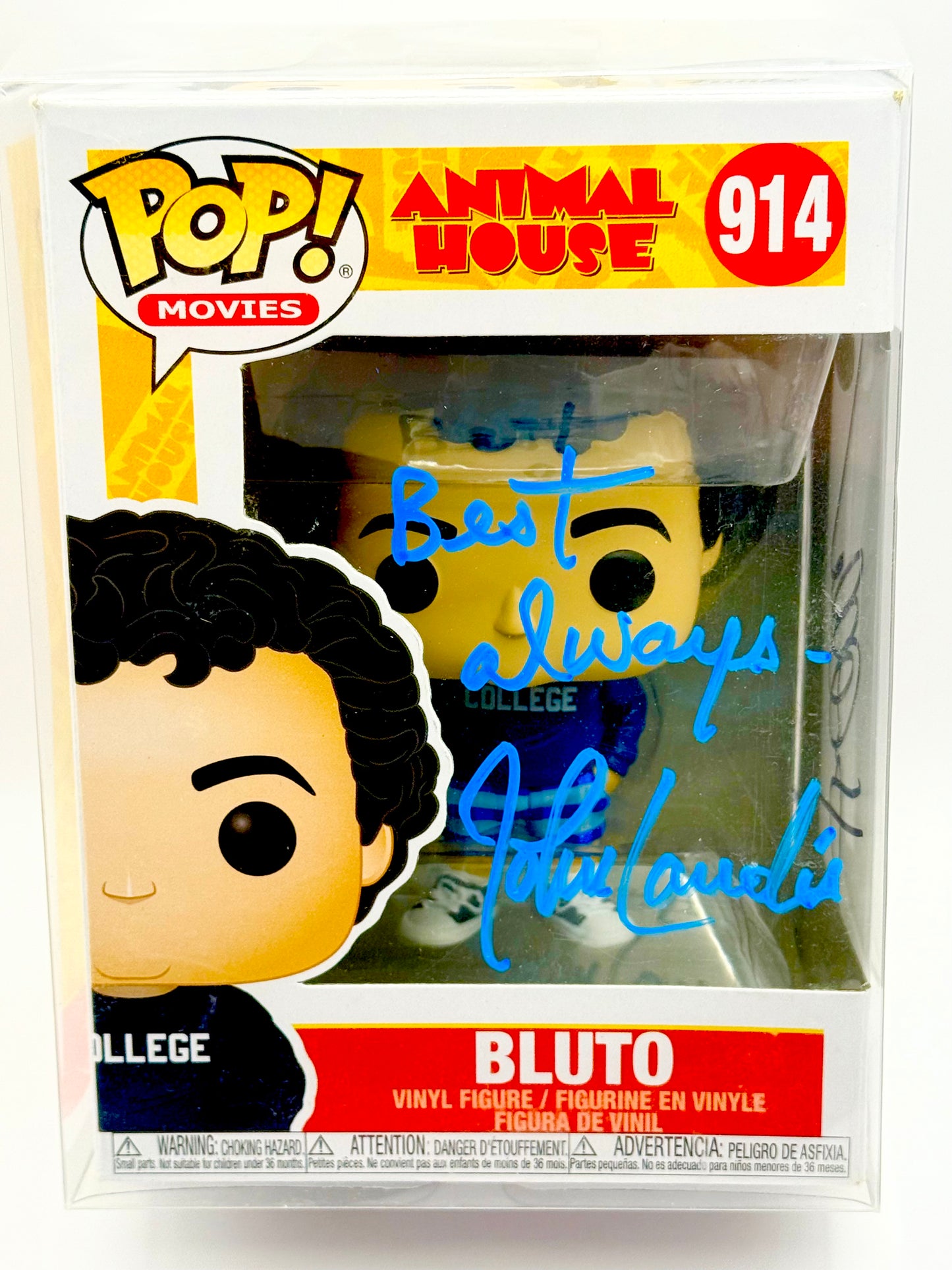 John Landis & Karen Allen Animal House Signed Funko Pop JSA Certified