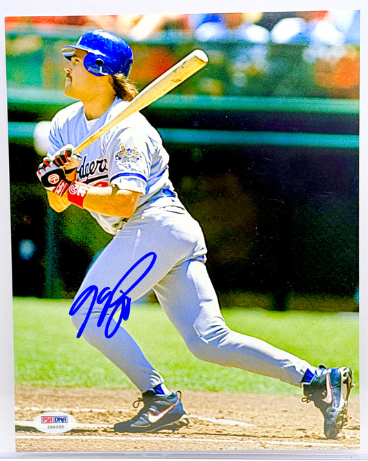 Mike Piazza Signed Dodgers 8x10 Photo PSA Certified