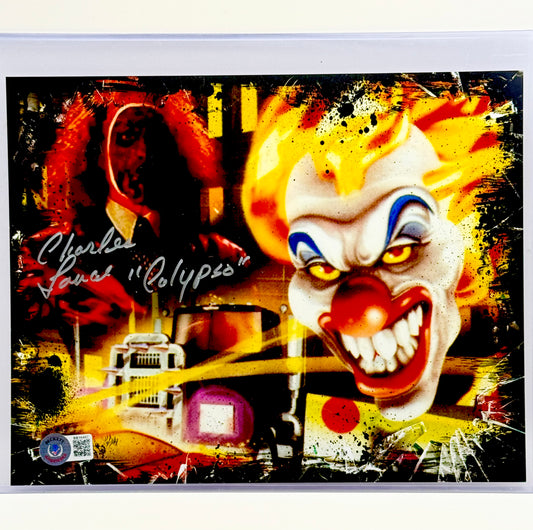 Charles Lance Twisted Metal Signed 8x10 Photo Beckett Certified