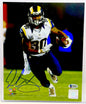 Todd Gurley Signed Rams 8x10 Photo Beckett certified