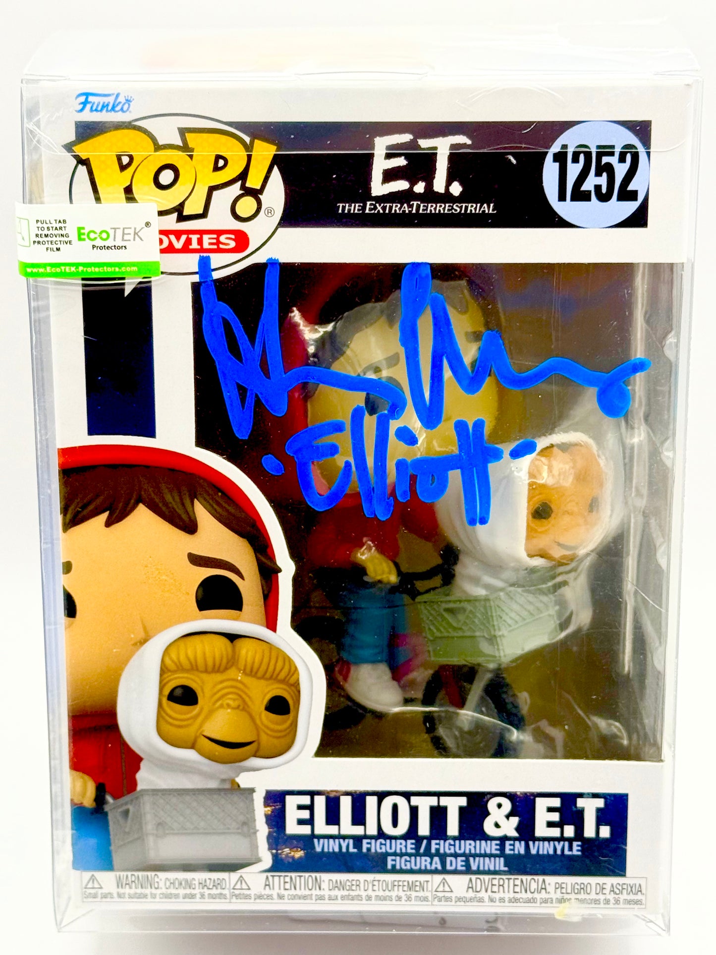 Henry Thomas E.T. Signed Funko Pop Beckett Certified