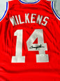 Lenny Wilkins Signed Hawks Jersey JSA Certified