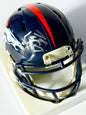 Peyton Manning Signed Broncos Mini Helmet Beckett Certified