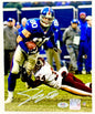 Jeremy Shockey Signed Giants 8x10 Photo PSA Certified